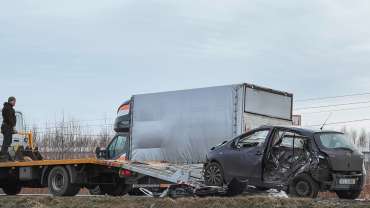Multi-Vehicle Truck Accident