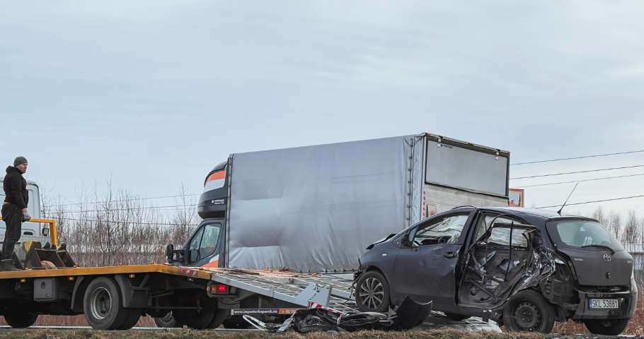 Multi-Vehicle Truck Accident